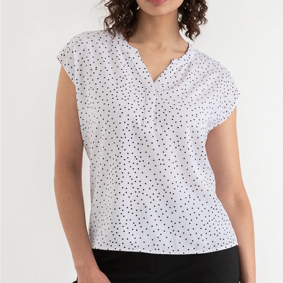 Henley top, short sleeves. - Picture 3 of 4